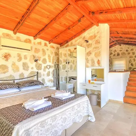 וילה Kalkan Islamlar'da Tas Mimarili Villa-awz191